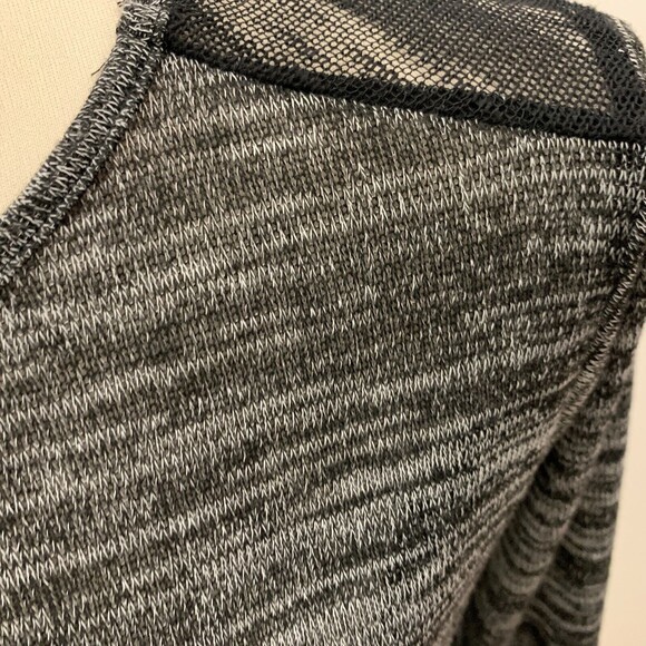 Lily White Women’s Top Small Black Sheer Back - Picture 2 of 10